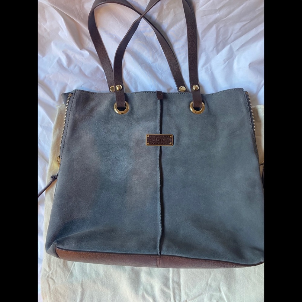 UGG Australia Heritage Suede Shoulder gray